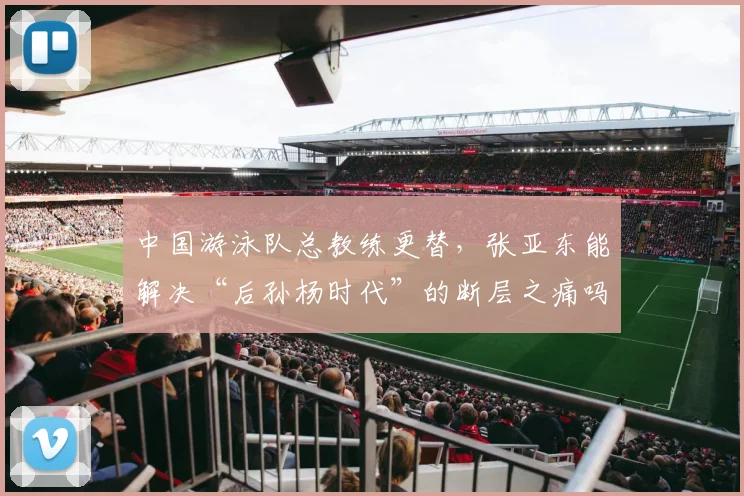 中国游泳队总教练更替，张亚东能解决“后孙杨时代”的断层之痛吗？